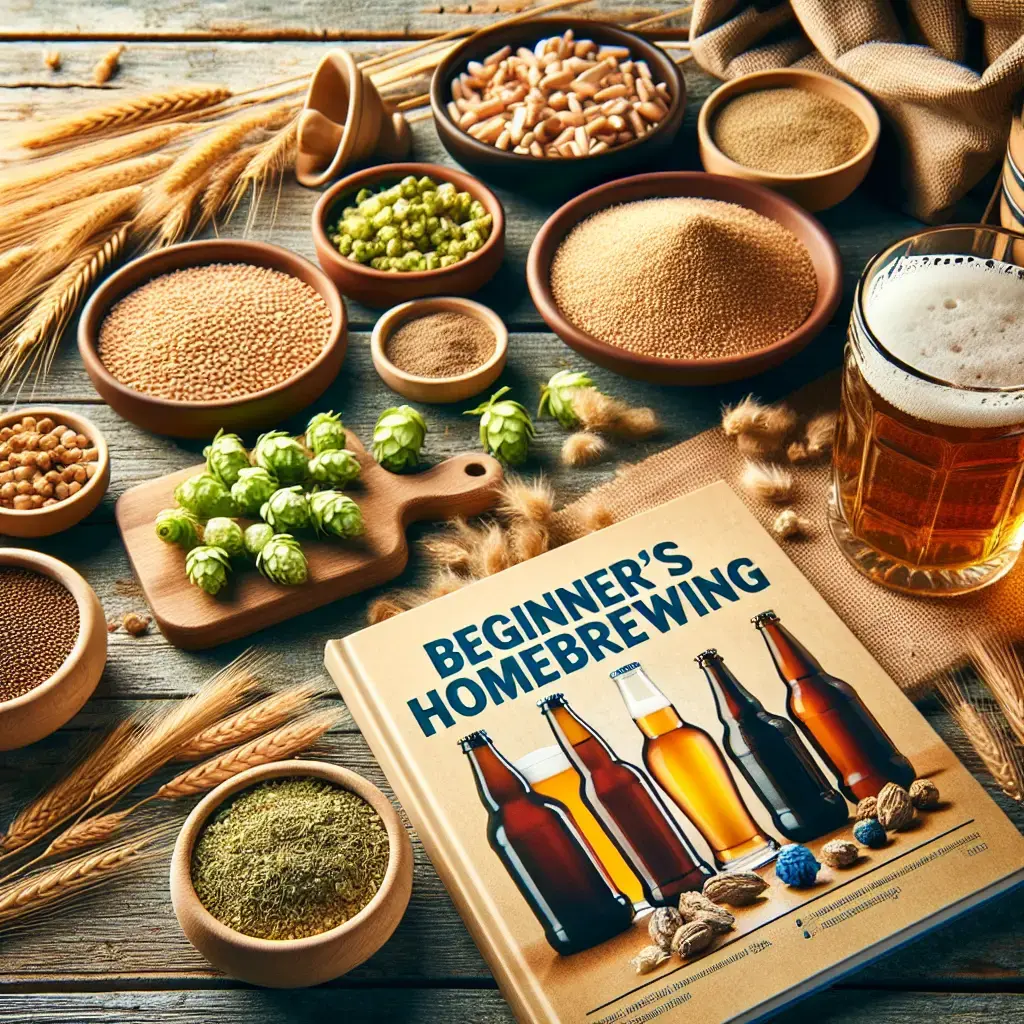 Representation of Beginner's Guide to Selecting the Right Ingredients for Homebrewing