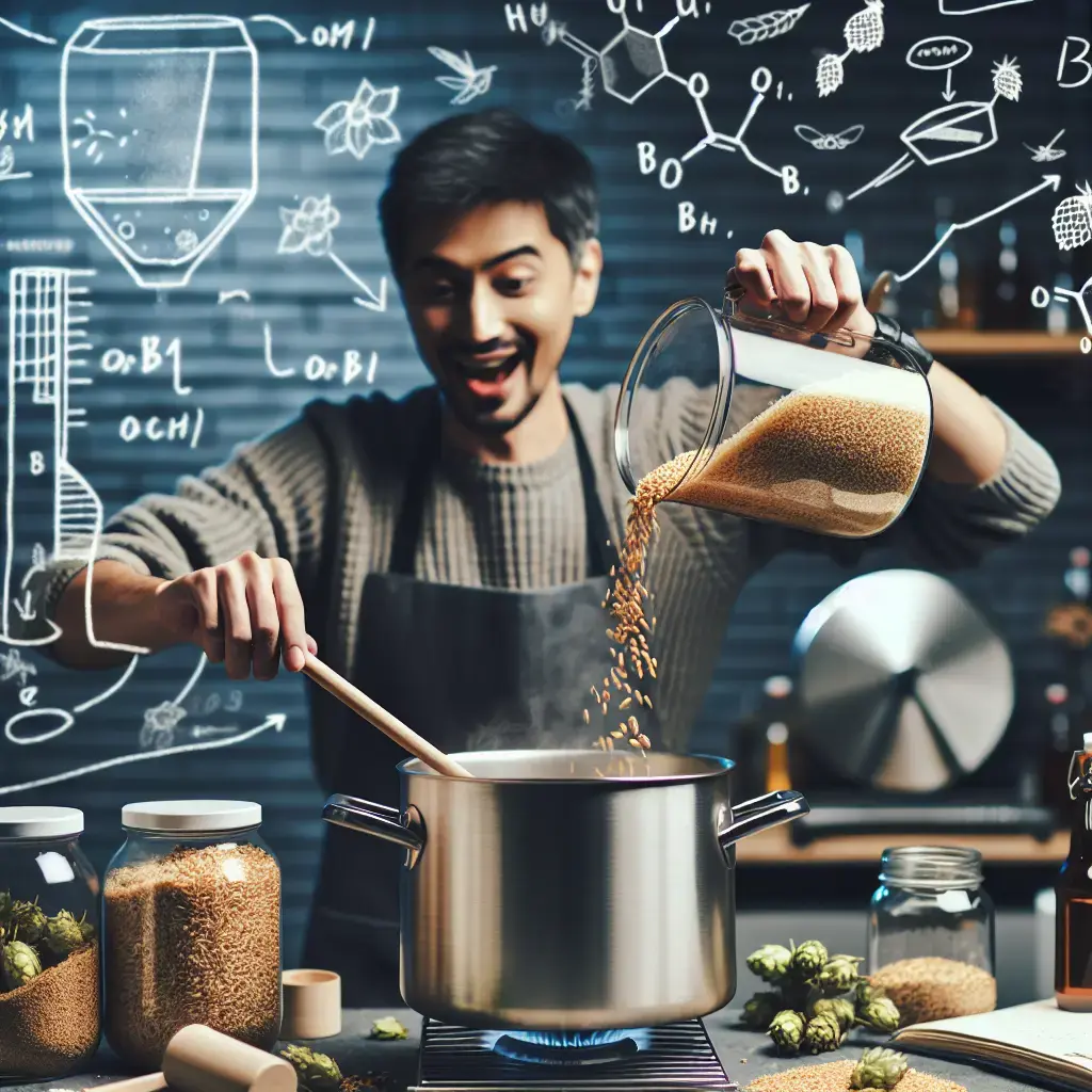 Representation of Creating Your Own Homebrew Recipe from Scratch